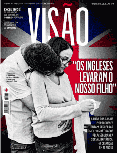 Visao Magazine Cover Centrefold article on our story